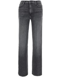 Mother - Straight Leg Jeans The Kick It Cotton - Lyst
