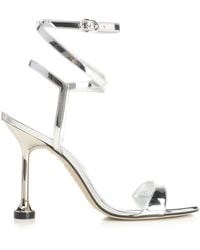 Stuart Weitzman - 'Nudistini Wrap' Sandals - Lyst