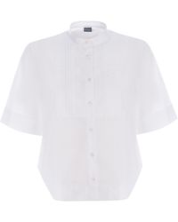 Fay - Shirt Made Of Cotton Poplin - Lyst