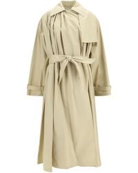 Calvin Klein - Mireille Trench Cotton Coat - Lyst