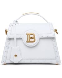 Balmain - B-Buzz Dynasty Leather Bag - Lyst