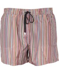 Paul Smith - Multicolor Stripes Swimsuit - Lyst