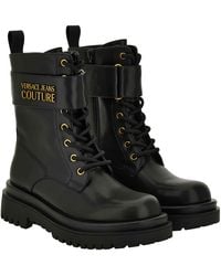 Versace - Jeans Couture Ankle Boots - Lyst
