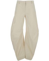 Acne Studios - Pants Patty Coated Organic Cotton Trousers - Lyst