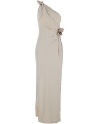 Coperni - Asymmetric Flower Gown - Lyst