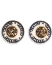 Versace - Earrings Coins - Lyst