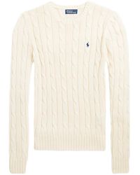 Ralph Lauren - Wool-Cashmere Crewneck Jumper - Lyst