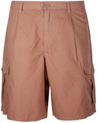 Emporio Armani - Logo Patch Cargo Shorts - Lyst