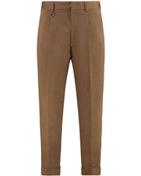 Paolo Pecora - Jersey Trousers - Lyst