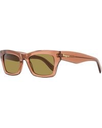Ferragamo - Bold Rectangular Sunglasses Sf996Scp 643 51Mm Plastic (Acetate) - Lyst