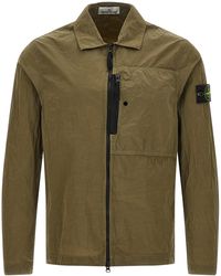 Stone Island - Nylon Metal Technical Overshirt - Lyst