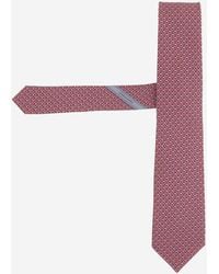 Ferragamo - Patterned Silk Tie, Ties & Bow - Lyst
