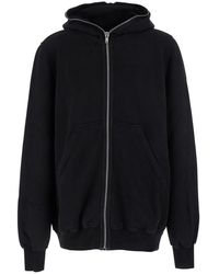 Rick Owens - Hoodie With Kangaroo Pocket On The Front - Lyst