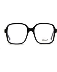 Chloé - Ch0126o Black Glasses - Lyst