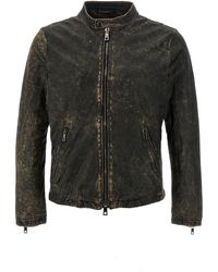 Giorgio Brato - Vintage Leather Jacket - Lyst