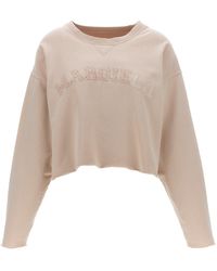 Maison Margiela - Logo Embroidery Sweatshirt - Lyst