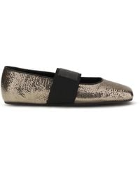 Givenchy - Sliced Square Ballerinas - Lyst