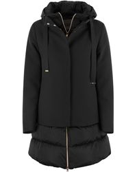 Herno - A-shape Down Jacket With Hood - Lyst
