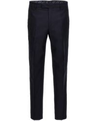 Etro - Slim Flat Front Pants - Lyst