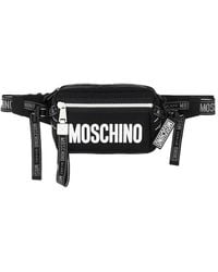 Moschino - Pouch With Lettering Logo - Lyst