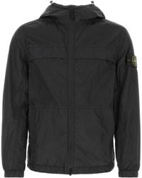 Stone Island - Jacket With Patch - Lyst