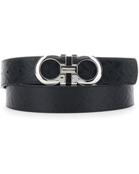 Ferragamo - Reversible Leather Belt - Lyst