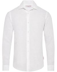 Orlebar Brown - Giles Linen Cls Ii-278067-Matchstick- Clothing - Lyst