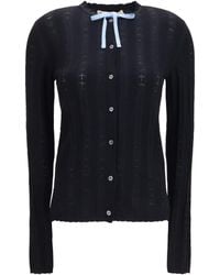 Marni - Wool And Silk Cardigan - Lyst