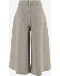 Pinko - Jeans Burkina Cotton Blend Lyocell Trousers - Lyst