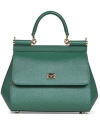 Dolce & Gabbana - Emerald Small Sicily Handbag - Lyst