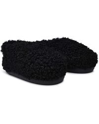 Moon Boot - Faux Curly Logo Band Sandals Shoes - Lyst