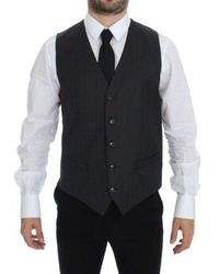 Dolce & Gabbana - Tailored Fit Vest Classic 5Button - Lyst