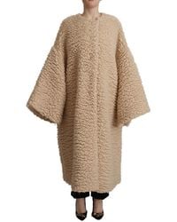 Dolce & Gabbana - Elegant Cashmere Overcoat Jacket - Lyst