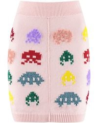 Stella McCartney - Knitted Mini Skirt - Lyst