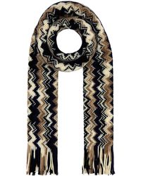 Missoni - Embroidered Wool Scarf - Lyst