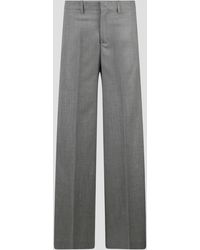 P.A.R.O.S.H. - Wool Wide Leg Pant - Lyst