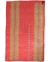 Dolce & Gabbana - Silk Geometric Print Shawl Stole Scarf - Lyst
