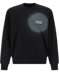 MM6 by Maison Margiela - Numeric Signature Mm6 Spray Sweatshirt Cotton - Lyst