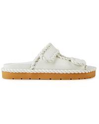 Bottega Veneta - Jack Flat Mule Sandals Shoes - Lyst