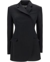 Sportmax - Double-Breasted Long-Sleeved Jacket - Lyst