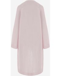 Sa Su Phi - Long Open Cashmere And Silk Knit Knitwear - Lyst