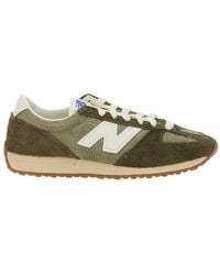 New Balance - Low Top Sneakers With Logo Patch - Lyst