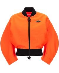 Emilio Pucci - Neon Logo Bomber Jacket Casual Jackets, Parka - Lyst