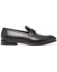 Ferragamo - Ferragamo Madison Leather Penny Loafers - Lyst