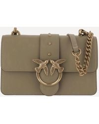 Pinko - Shoulder Bag Love One Classic Leather - Lyst