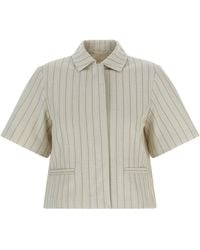 Max Mara - Cotton Full-Length Jacket Clothing - Lyst