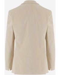 Lardini - Stretch Cotton Jacket - Lyst