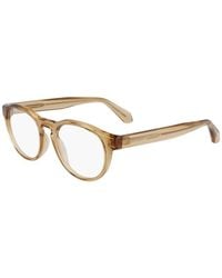 Ferragamo - Salvatore Eyeglasses Round Full Rim, Frame And Clear Demo Lenses Lens Sf2987E278 Sunglasses - Lyst