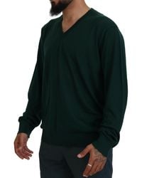 Dolce & Gabbana - Stunning V-Neck Cashmere Sweater - Lyst
