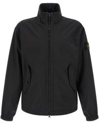 Stone Island - Polyester Shell Jacket Clothing - Lyst